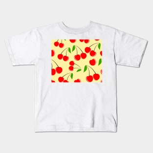 Cherry Print Kids T-Shirt